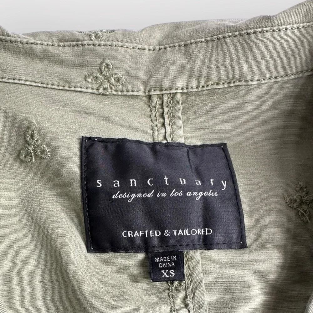 Sanctuary, Green Utility Jacket, Size XS